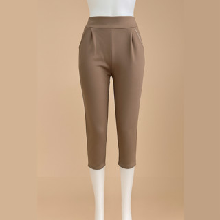 กางเกงผ้าเกาหลีทำงาน ขายาว7ส่วน ทรงสวยใส่ทำงานสาวออฟฟิศ