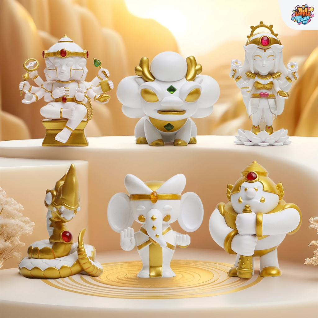 องค์เทพสีพิเศษ พระพิฆเนศ พระพรหม ท้าวเวสสุวรรณ พระแม่ลักษมี พญานาค ปี่เซียะ