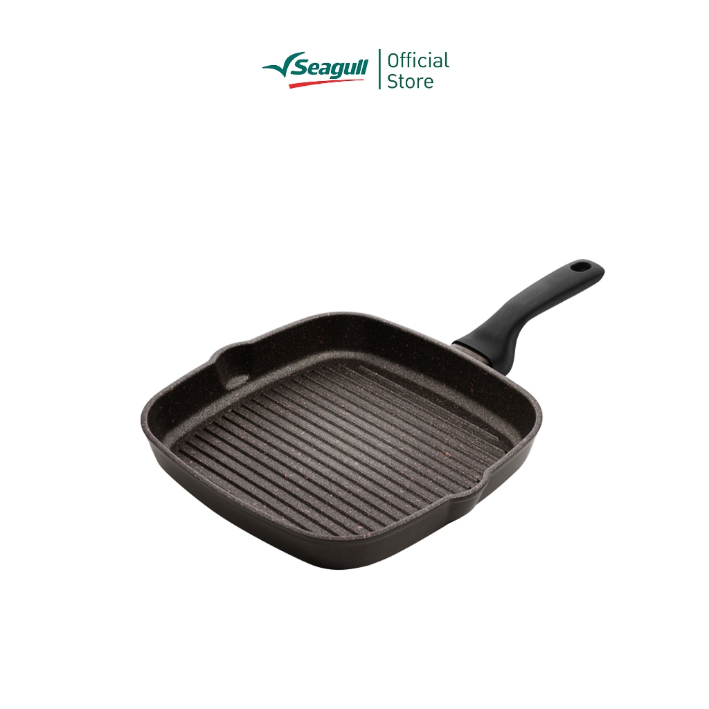 Seagull กระทะย่างสี่เหลี่ยม อัลทิเมท ขนาด 28 ซม. Ultimate Grill Pan