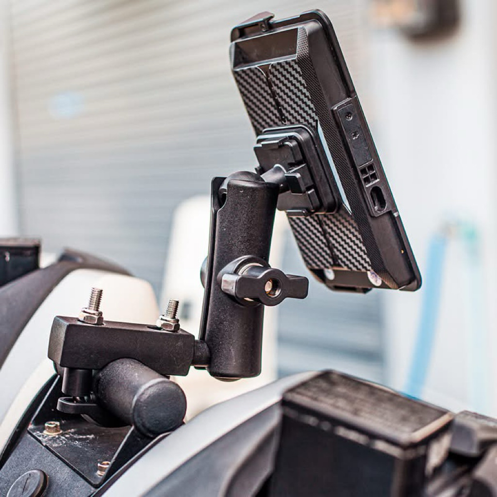 ขาจับจอ ขาจับบอล25มิล N1go แบบอลูมีเนียม จับบาร์และแฮนด์รถมอเตอร์ไซร์