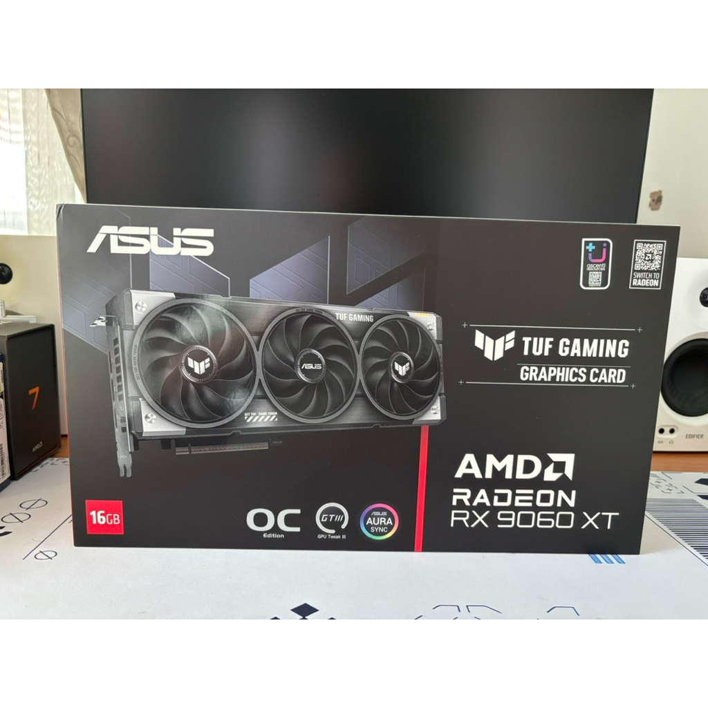 RX9600XT ASUS TUF 16GB มือ 1