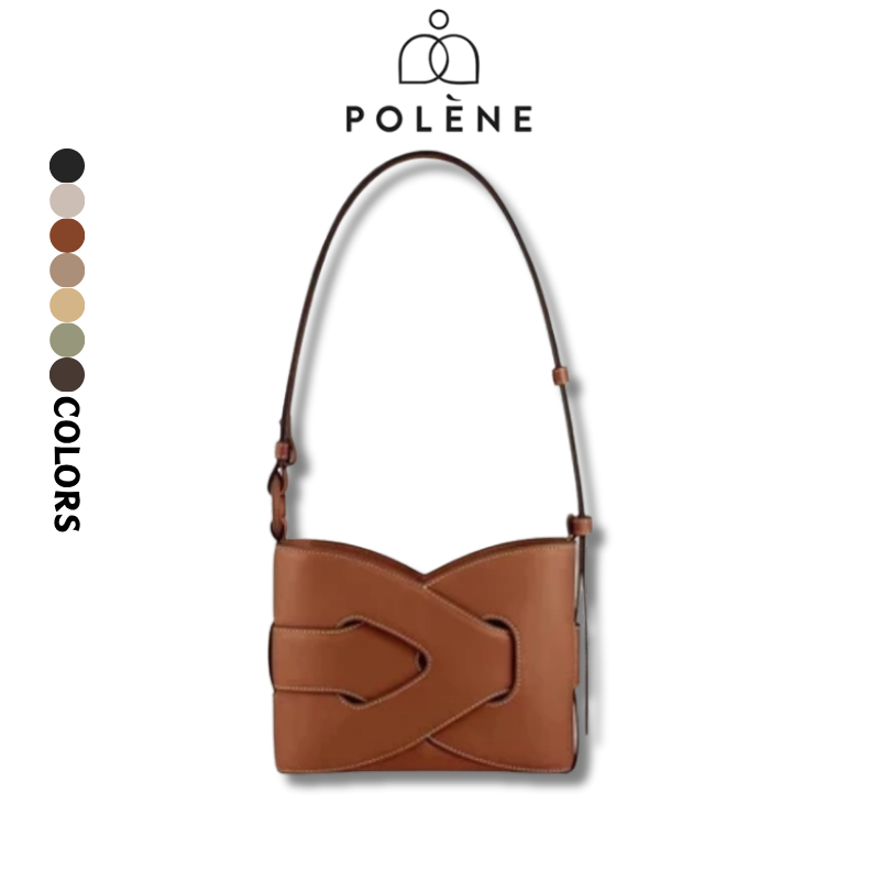 「ของแท้ 100 %」Polene Nodde Smooth bag
