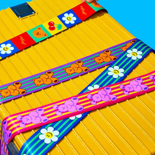 ส่งจากไทย🌈Luggage Strap Wiggle Wiggle สายรัดกระเป๋า แท้💯 สาย…