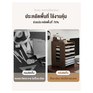 ชั้นเก็บเอกสาร จัดระเบียบบนโต๊ะทำงาน ที่ใส่กระดาษA4 ที่ใส่หนังสือ ที่ใส่สมุด ชั้นจัดเก็บ ที่ใส่แฟ้ม ถาดใส่a4