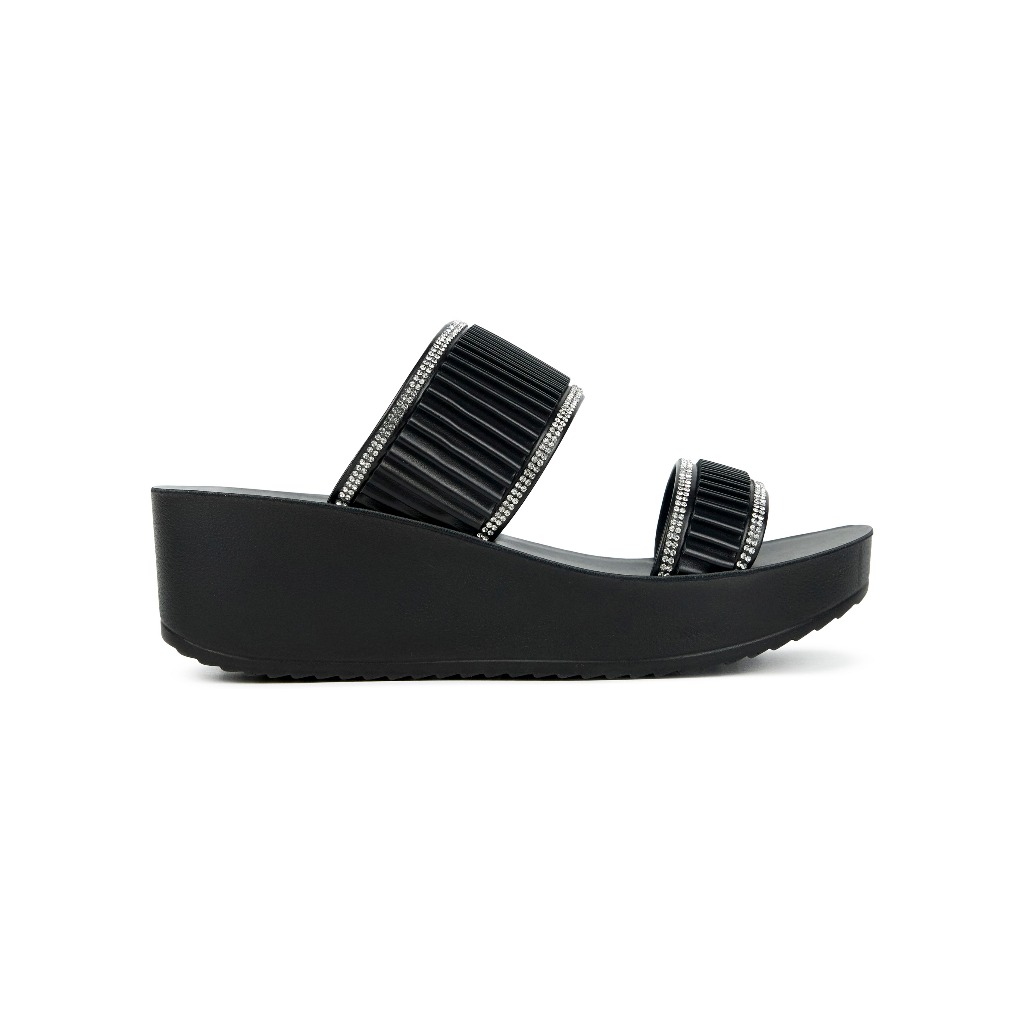 SHU 2" SPARKLE WEDGES รองเท้าส้นสูง