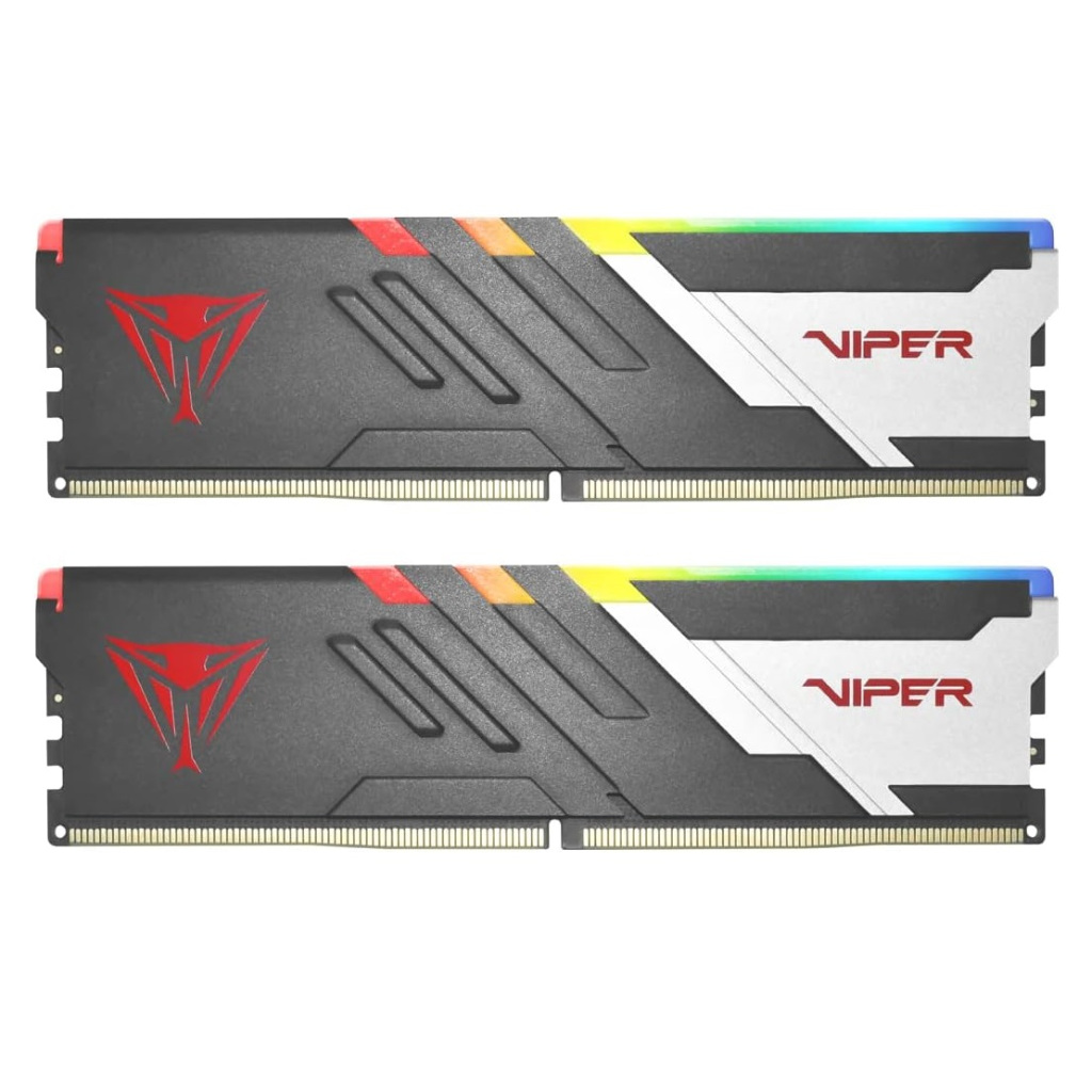 PATRIOT VIPER VENOM RGB 32GB 6000 MHz DDR5 CL30 (16GBx2) แรม RAM (PVVR532G600C30K)