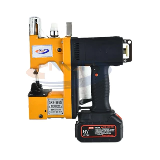 จักรเย็บกระสอบ เครื่องเย็บกระสอบ（GK9-886 แท้MJF SEWING）แบตเตอรี่ลิเธียม จักรเย็บกระสอบไร้สาย