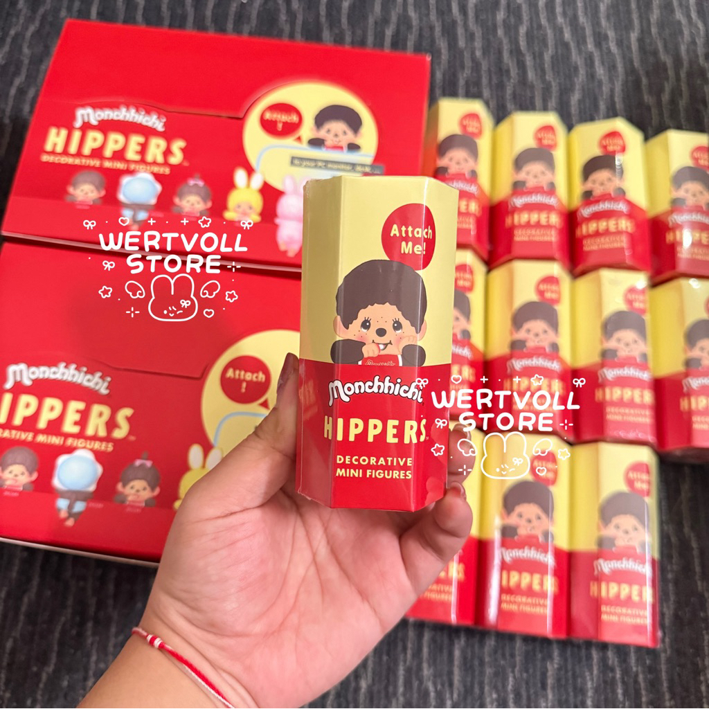 พร้อมส่ง❤️ Monchhichi Hippers ม่อนชิชิติดโทรศัพท์