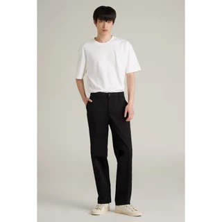 Mc JEANS กางเกงผู้ชาย กางเกงขายาว ทรงขากระบอกขาตรง (Straight) เอวกลาง MCCZ029 ผ้าคอตตอน
