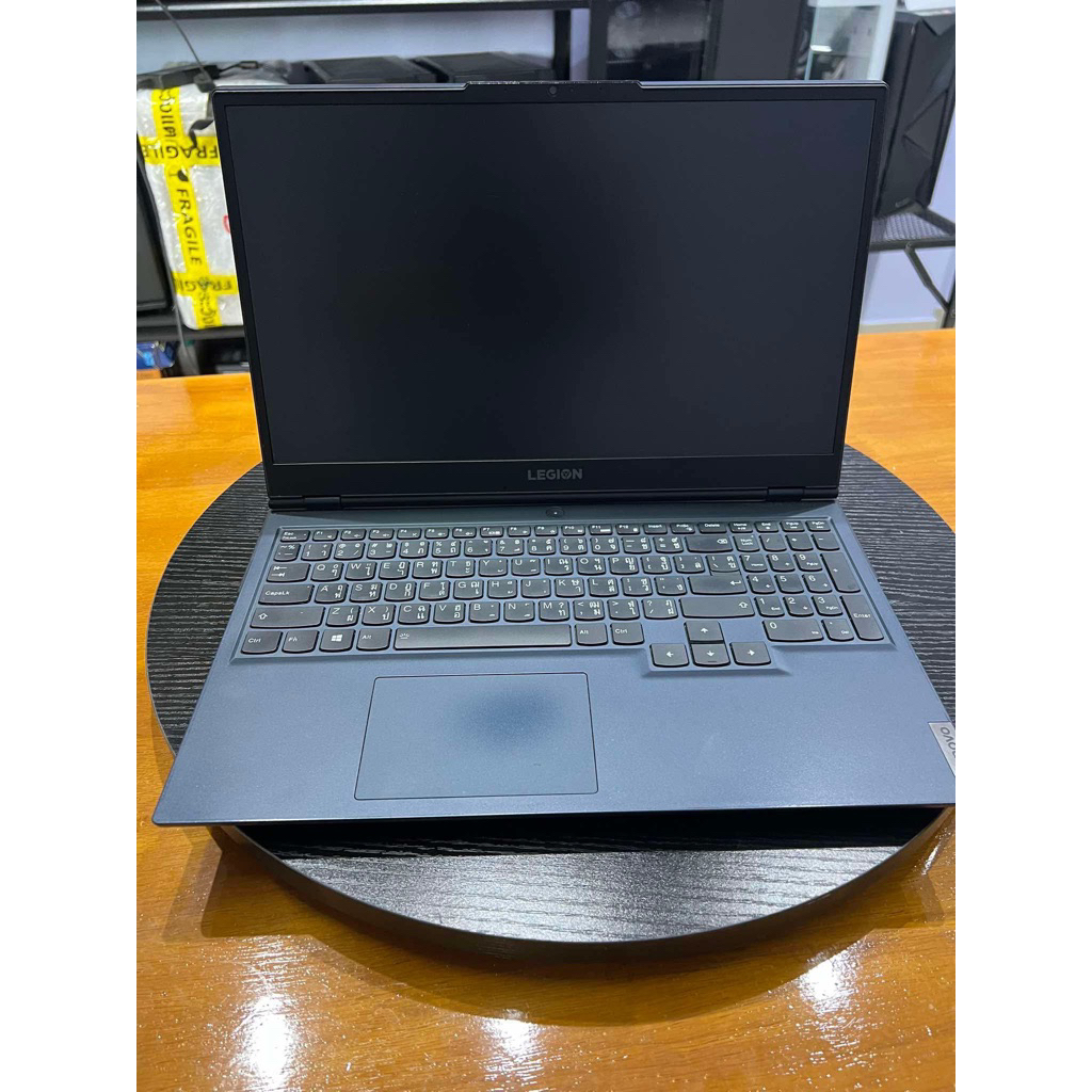 โน๊ตบุ๊คเกมส์มิ่งมือสอง Lenovo Legion 5 15ACH6H Ryzen 5-5600H/16gb/RTX3060/จอ165Hz