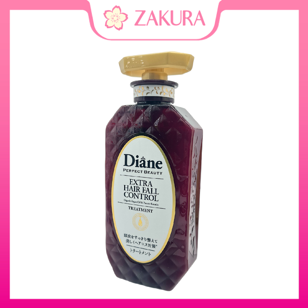 Moist Diane Extra Hair Fall Control Treatment/Fresh&Repair Treatment/Miracle You Shine Shampoo 450ml