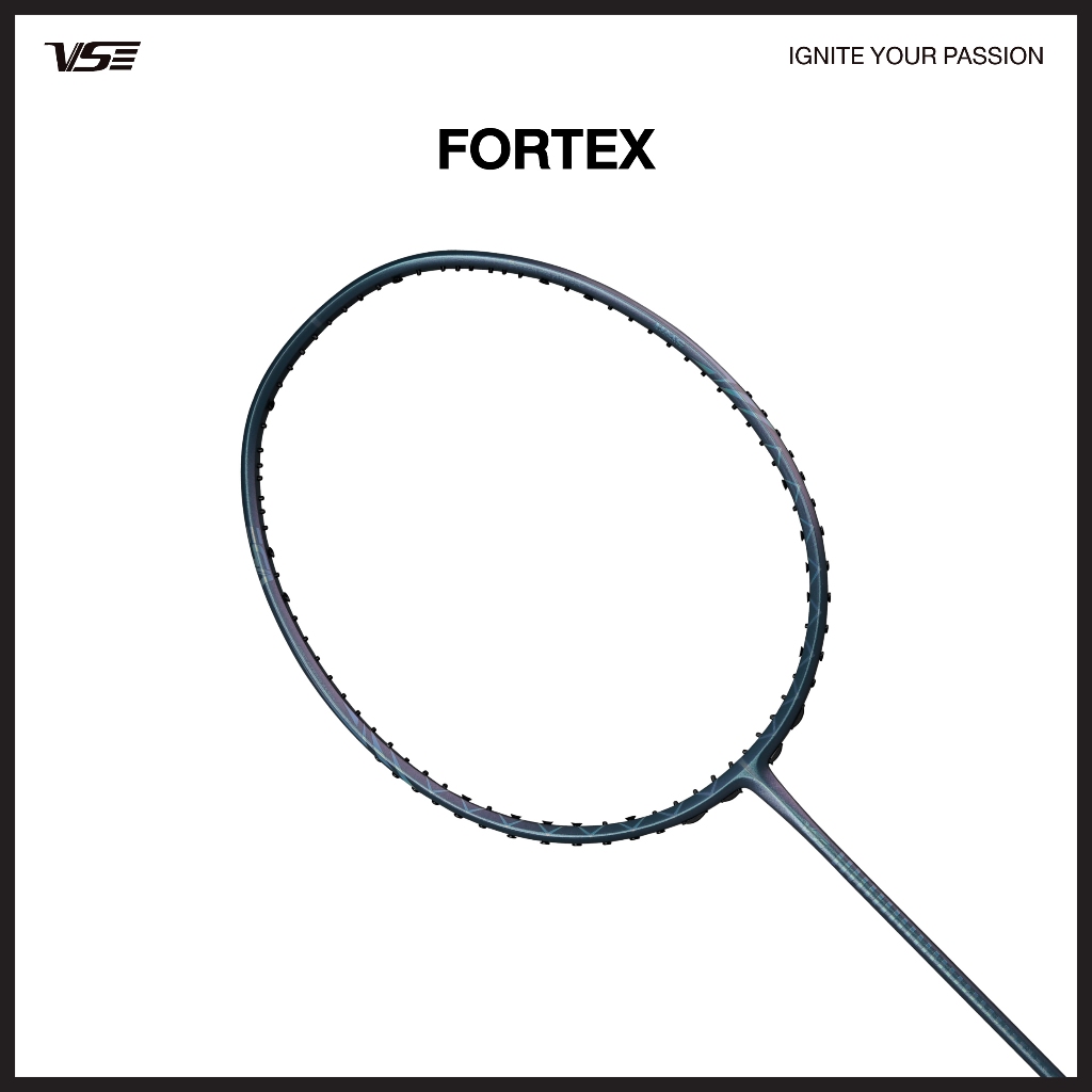 VS ไม้แบดมินตัน รุ่น FORTEX แถมกริปคละสี+เอ็น+ซอง *ขึ้นเอ็น กรุณากดที่ตัวเลือกขึ้นเอ็นเท่านั้น*