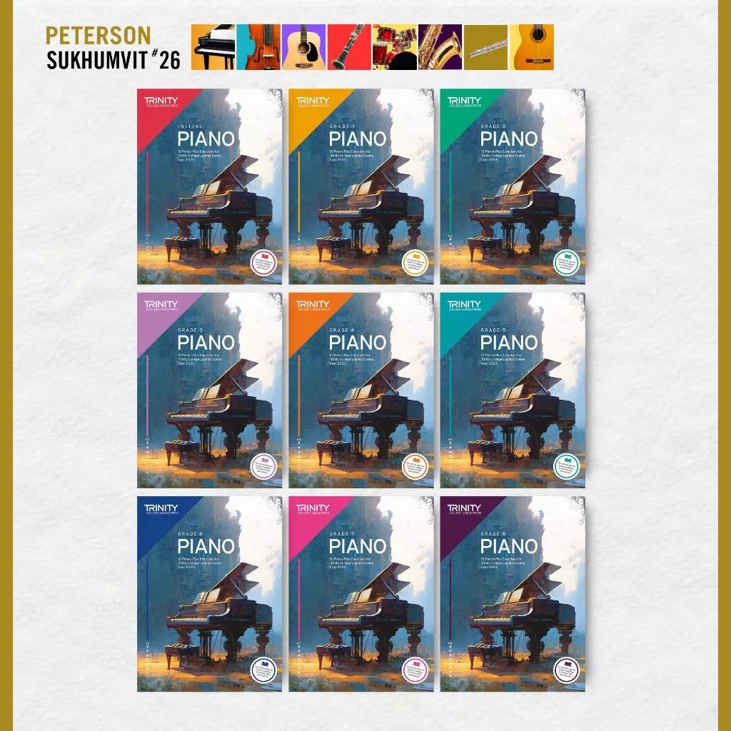 (New) Trinity College London Piano Exam Pieces Plus Exercises from 2023