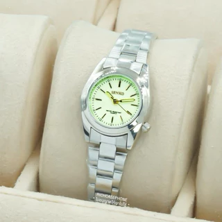 นาฬิกาข้อมือผู้หญิง SENKQ - เซนคิว แท้ รหัส SS100 หน้าปัดกลม สายสแตนเลส ไซค์เล็ก 2 CM. ไซค์ใหญ่ 3 CM. มีหลายสี