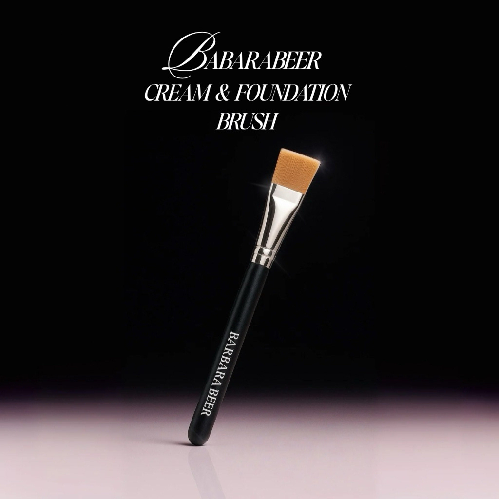 (รีสต๊อค+พร้อมส่ง) แปรงแต่งหน้า BABARABEER / สำหรับลงครีม และรองพื้น