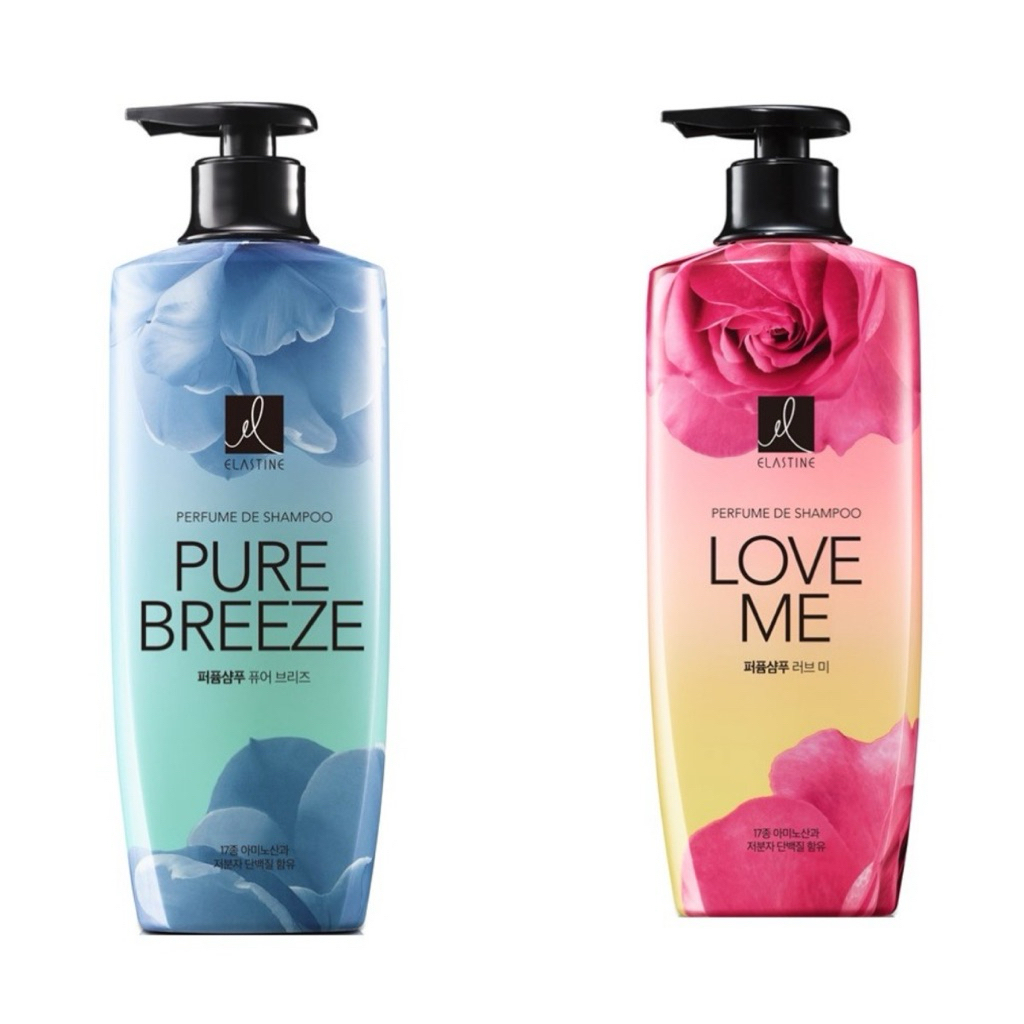 (พร้อมส่ง) อีลาสติน แชมพู เพอร์ฟูม เพียวบรีซ / เลิฟมี 600 มล.