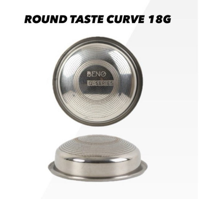 Basket 58 mm 18 g ก้นโค้ง (กลมกล่อมตัดเปรี้ยวตัดขม)