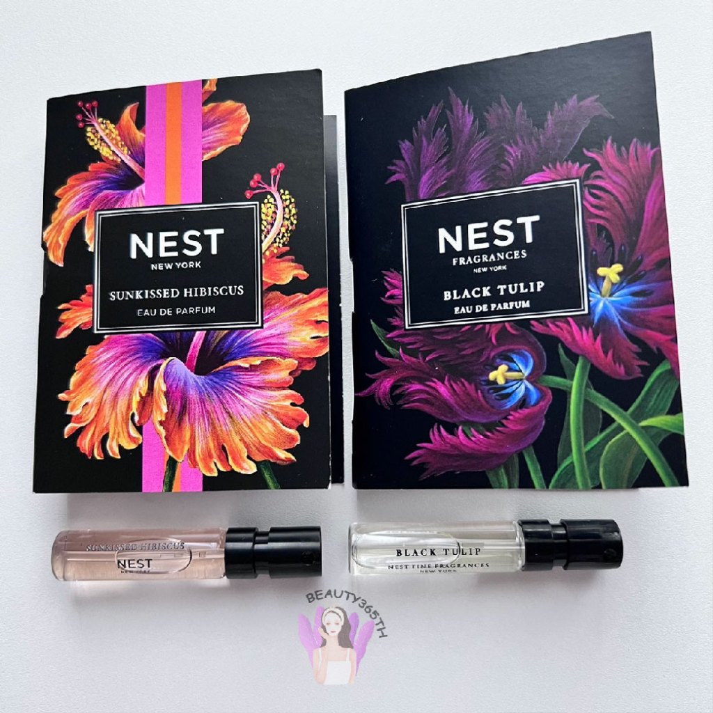 🌷1.5ml☀️  Nest New York  Sunkissed Hibiscus EDP, Indigo EDP, Lychee Rose EDP