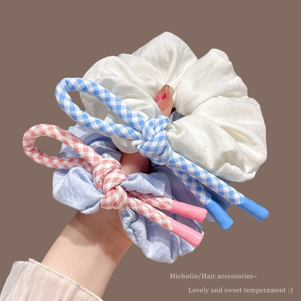 🎀พร้อมส่งจากไทย🎀D-12ยางรัดผมมาใหม่2025แต่งโบว์ ยางรัดผมแฟชั่นสไตล์เกาหลี