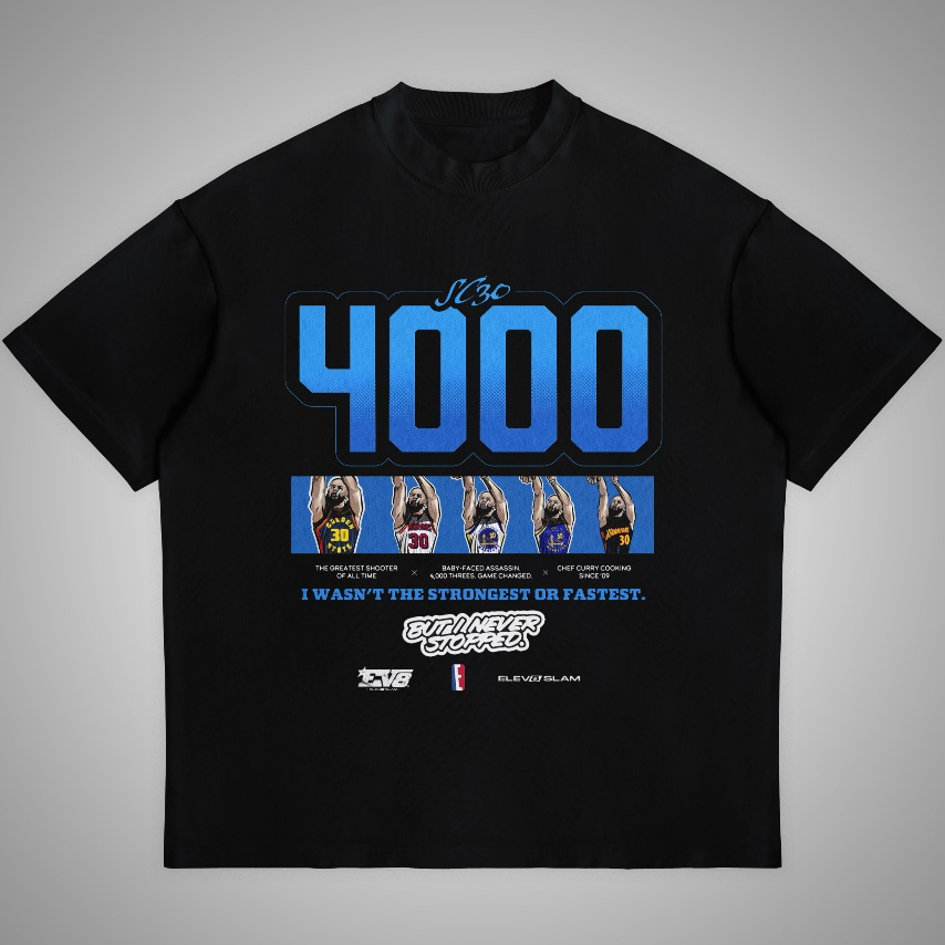 เสื้อยืด (Oversized) Elev8 Slam : Curry Splash 4000
