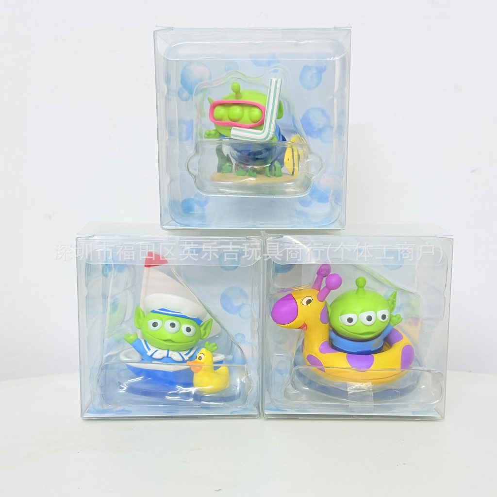 โมเดล Toy Story Three-Eyed Boy summer swimming ring sailboat diving