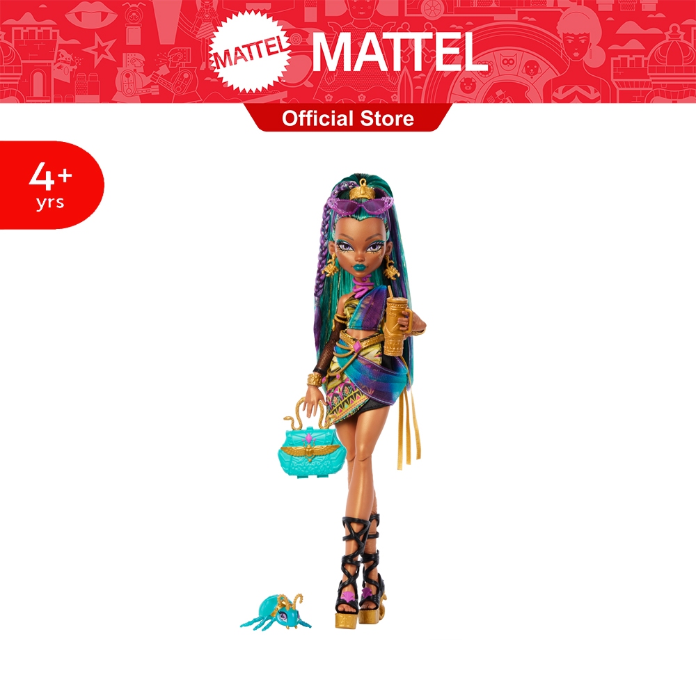 Monster High Signature Nefera de Nile มอนสเตอ์ไฮ ตุ๊กตาเนฟารา เดอ ไนล์ JDR48 ID