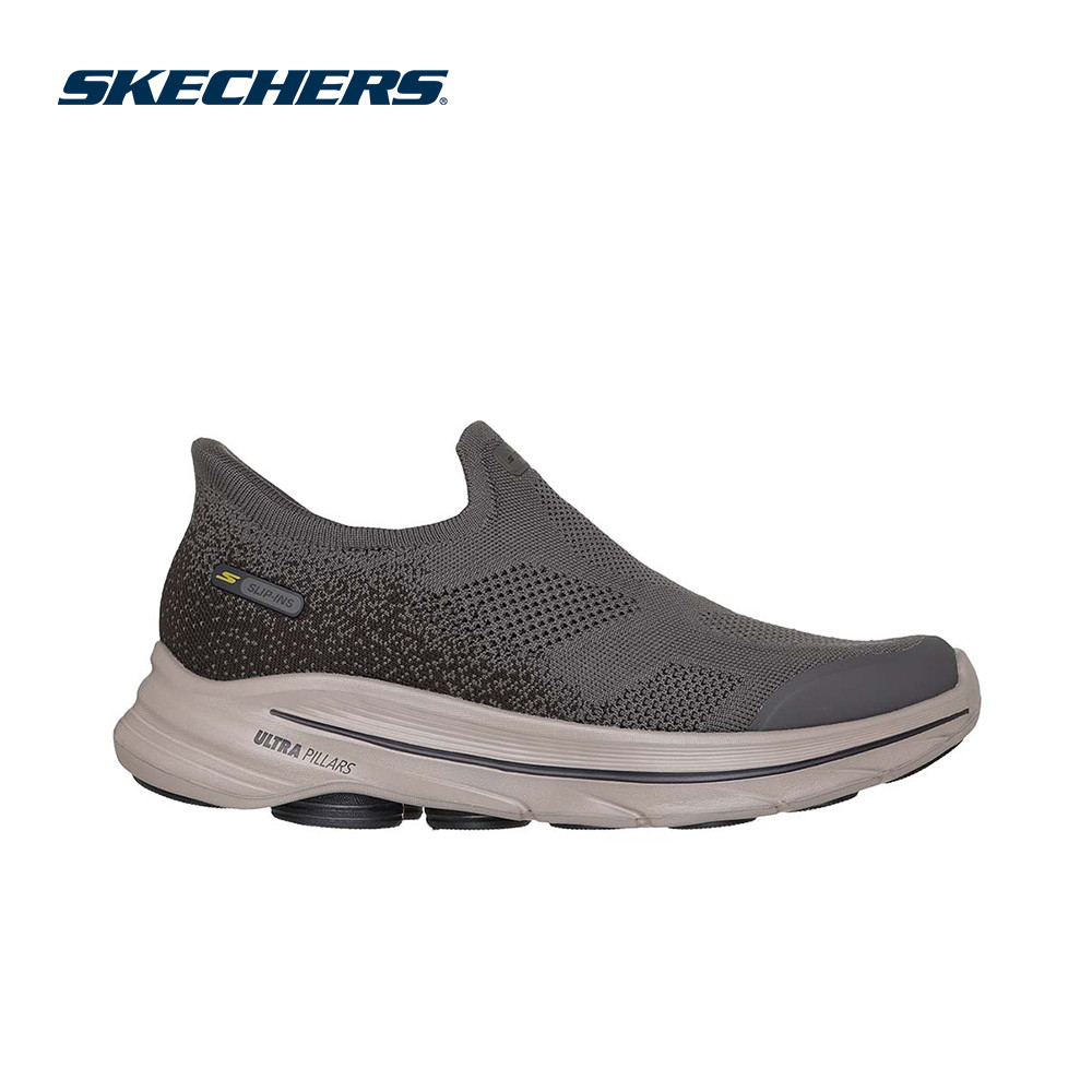 Skechers สเก็ตเชอร์ส รองเท้าผู้ชาย Men GOwalk 8 GOwalk Shoes - 216784-DKTP - Air-Cooled Goga Mat