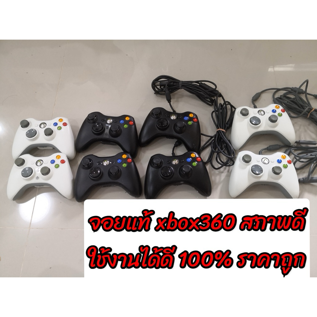 จอยxbox360 ของแท้มือสอง(original use good )ใช้งานได้ดี