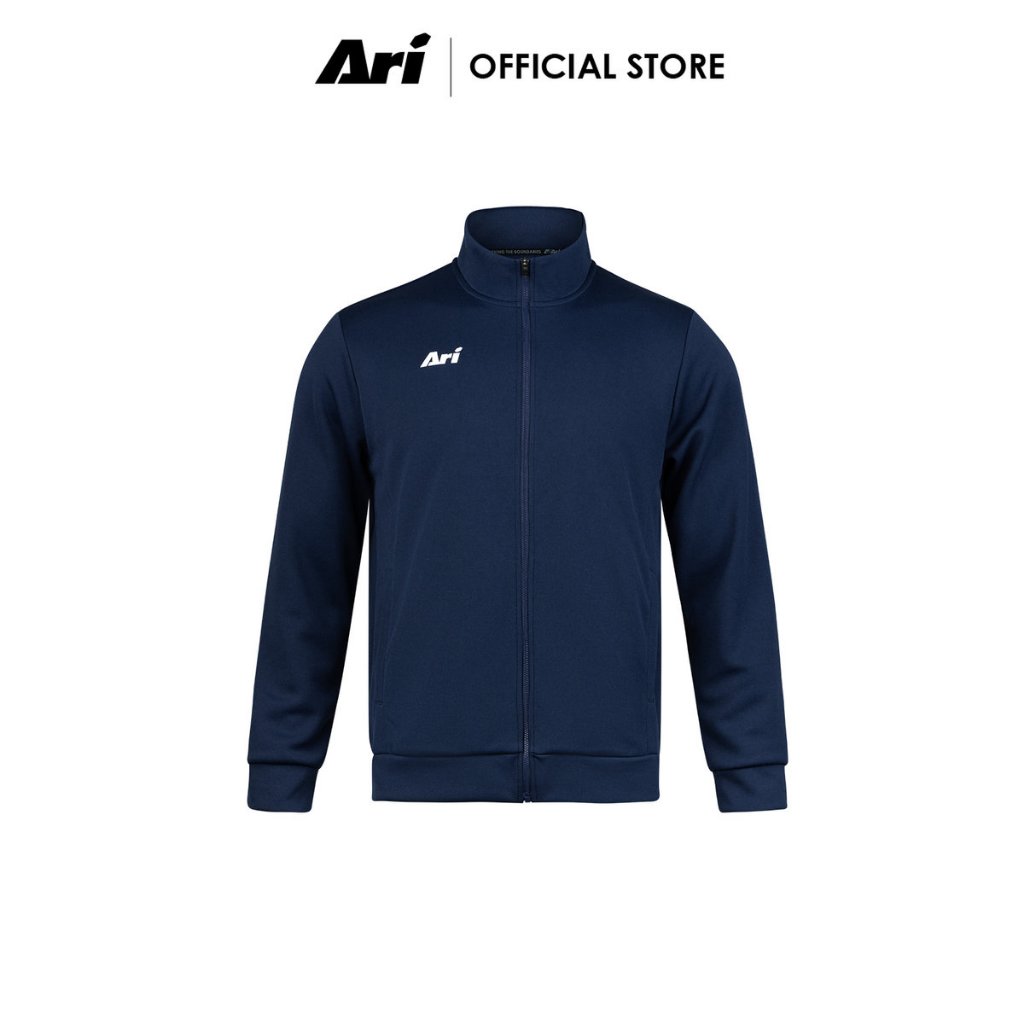 ARI ESSENTIAL TRACK JACKET - NAVY (AAP2697-03) เสื้อแจ็กเก็ต อาริ ESSENTIAL TRACK สีกรมท่า