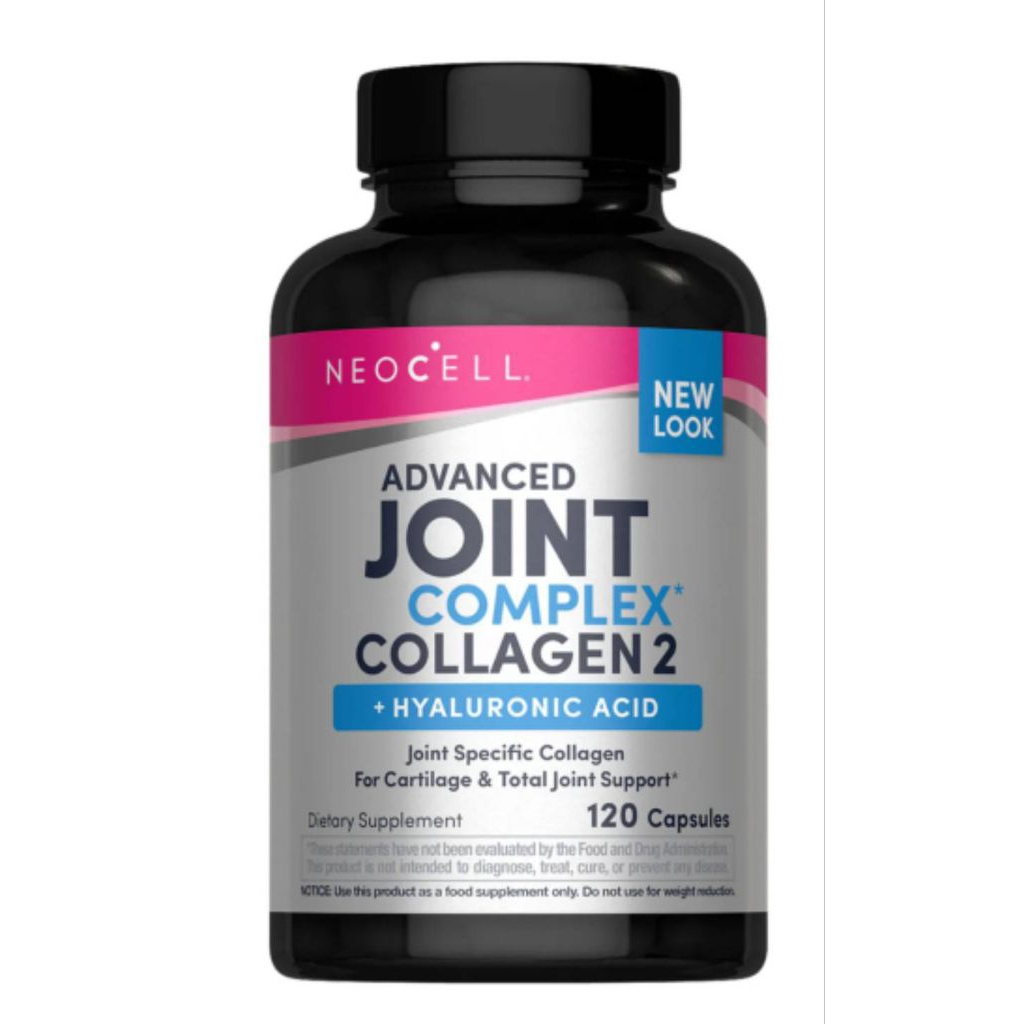(New Package) Neocell Collagen Type 2 Joint Complex 120 แคปซูล คอลลาเจน ไทพ์ทู บำรุงข้อต่อ