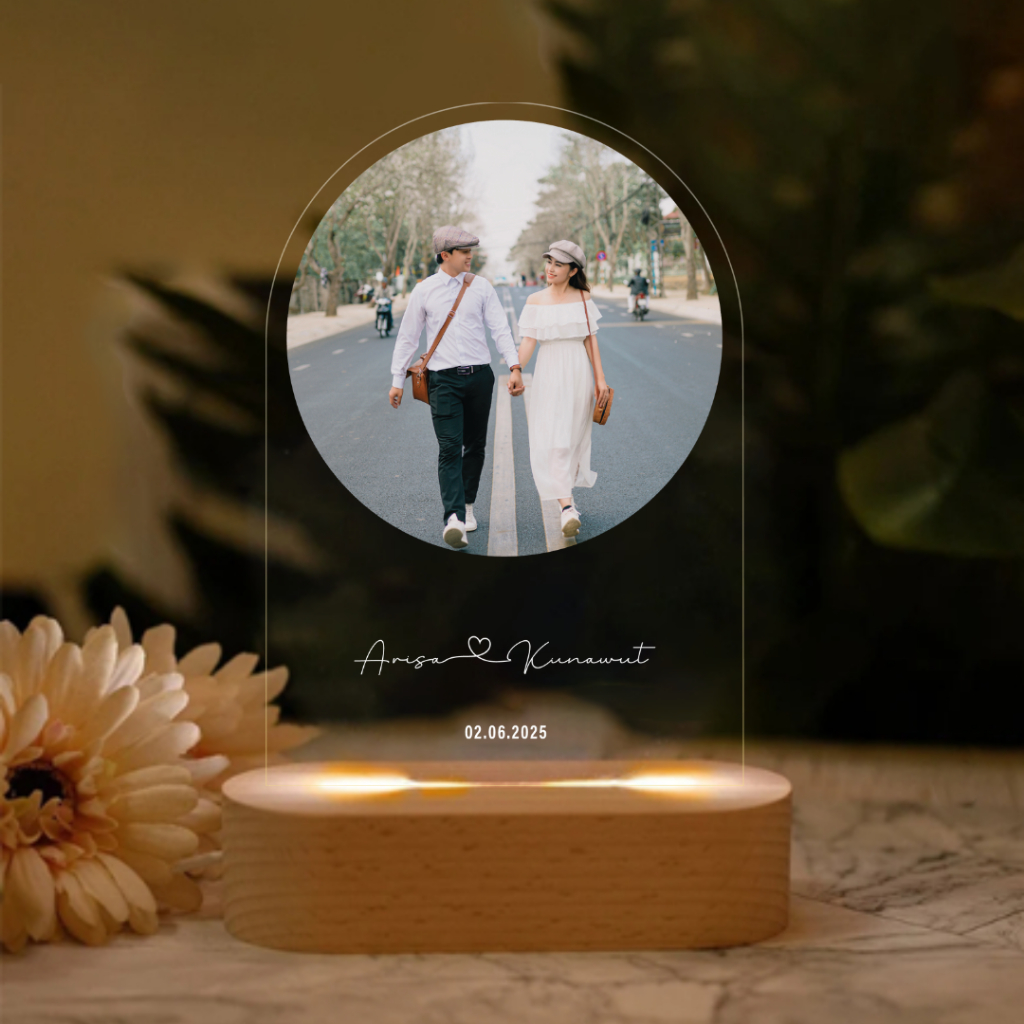 จัดทำ1-2 วัน Happylife Circle Of Love 2026 โคมไฟสั่งทำ ของขวัญสั่งทำพิเศษ ใส่รูป ของขวัญวันเกิด ของขวัญแฟน แต่งงาน