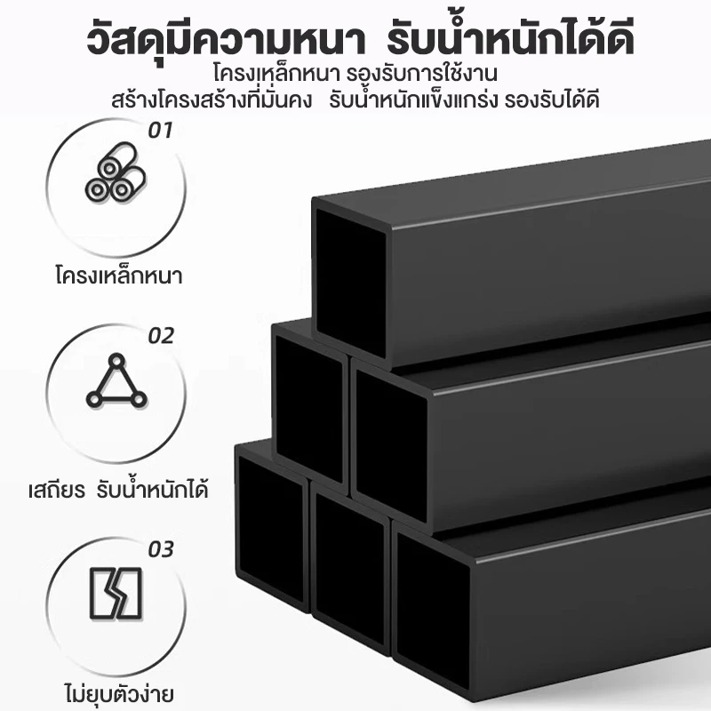 80/120CM ไม่ใช้พื้นที่ กว้างเพียง 20CM ขาเหล็กเกรดพรีเมียม โต๊ะยาว โต๊ะ โต๊ะทำงาน โต๊ะแคบ - รูปที่ 4