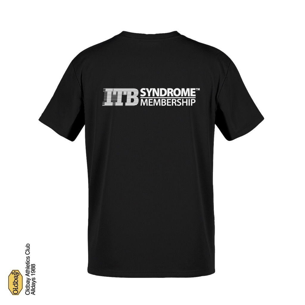 OLDBAY  SPORT RUNNING SHIRT เสื้อวิ่งลาย "ITB SYNDROME MEMBERSHIP "