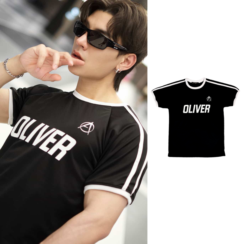 OLIVER MUSCLE - OLIVER RETRO FIT เสื้อออกกำลังกายยุค 90