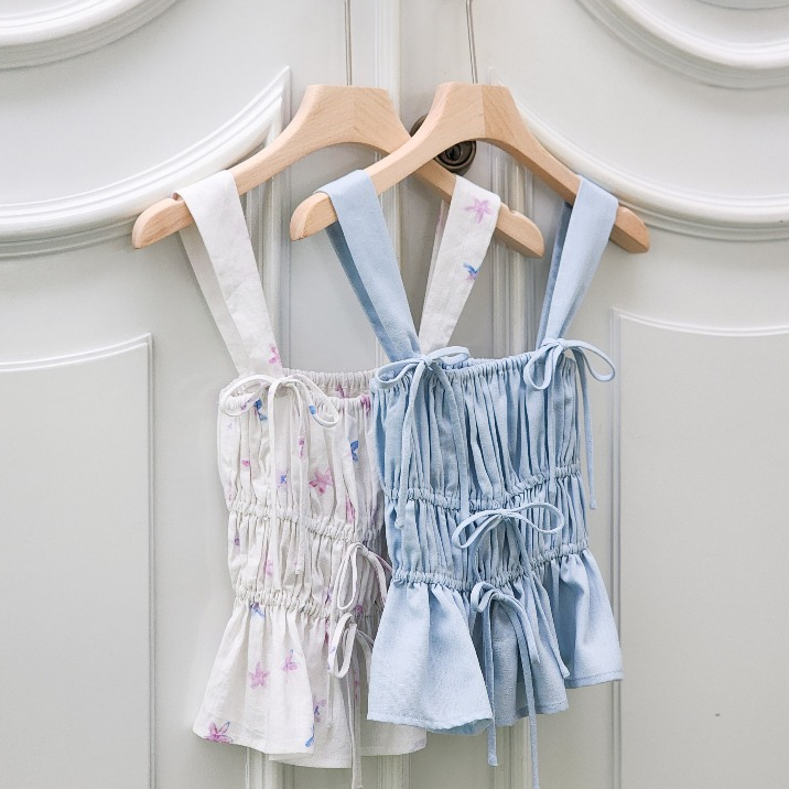 (หมดแล้วไม่เติมน้า) TheBlancPale : June top เสื้อน่ารัก ใส่สบายสุดสุด