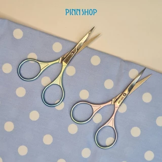 PINN SHOP กรรไกรเล็กปลายแหลม สีเมทัลลิค