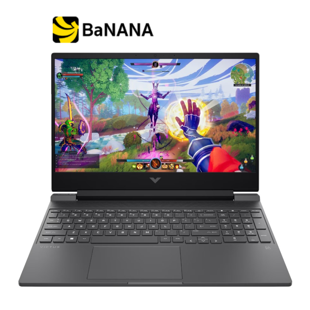 โน๊ตบุ๊ค HP Victus 15-fa2305TX Mica Silver by Banana IT