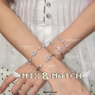 กำไล Fairy Butterfly Bracelet กำไลผีเสื้อ - The Green Box