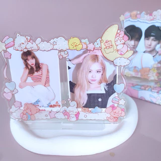เฟรมตั้งโต๊ะ ลายมิกโกะ ใส่การ์ด