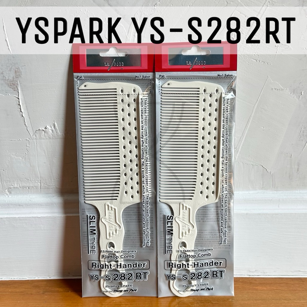 (พร้อมส่ง/ของญี่ปุ่นแท้ราคาถูกที่สุด)  YS Park YS-s282RT Clipper Comb Teeth หวีปัตตาเลี่ยน รุ่นบาง ม