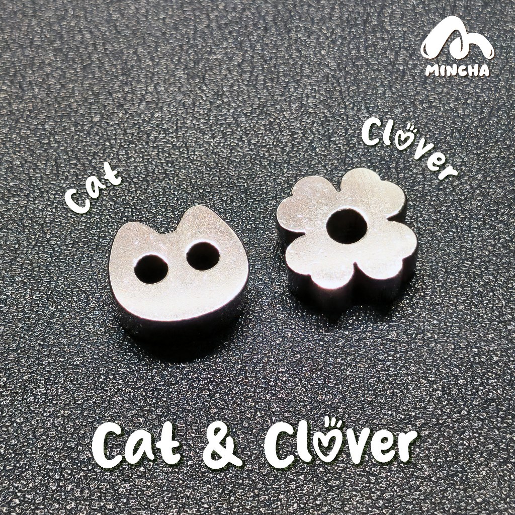 Mincha Cat&Clover ลูกร่อนผงมัทฉะ ลูกสแตนเลสร่อนชา พร้อมกล่องเก็บ วัสดุสแตนเลส 304  Food Grade