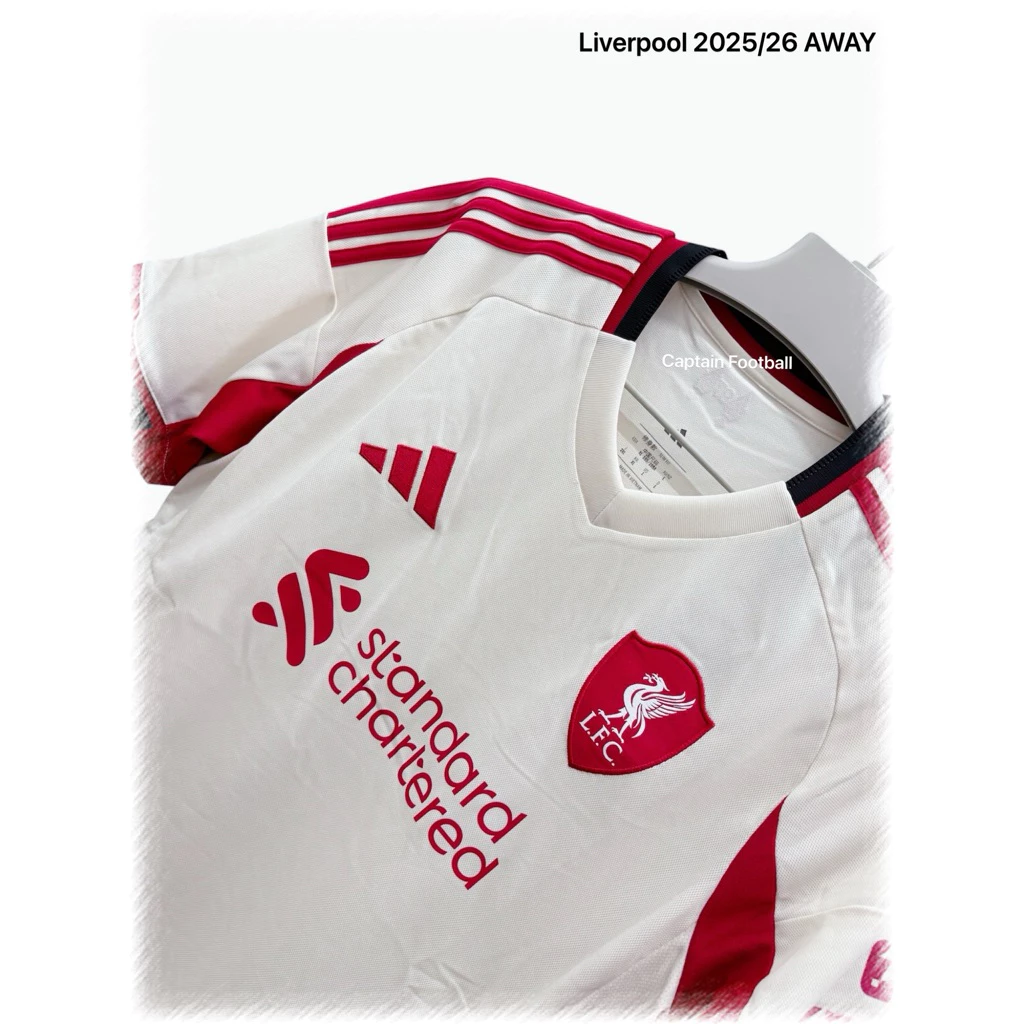 เสื้อทีมฟุตบอล ลิเวอร์พูล 2025/26 AWAY เกรดแฟนบอล
