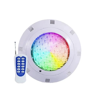 25W LED ไฟสระว่ายน้ำไฟใต้น้ำสระว่ายน้ำรีโมทคอนโทรลไฟ กันน้ำสระว่ายน้ำไฟสวนพรีเมี่ยมไฟสระว่ายน้ำกลางแจ้ง RGB 7สีโหมด