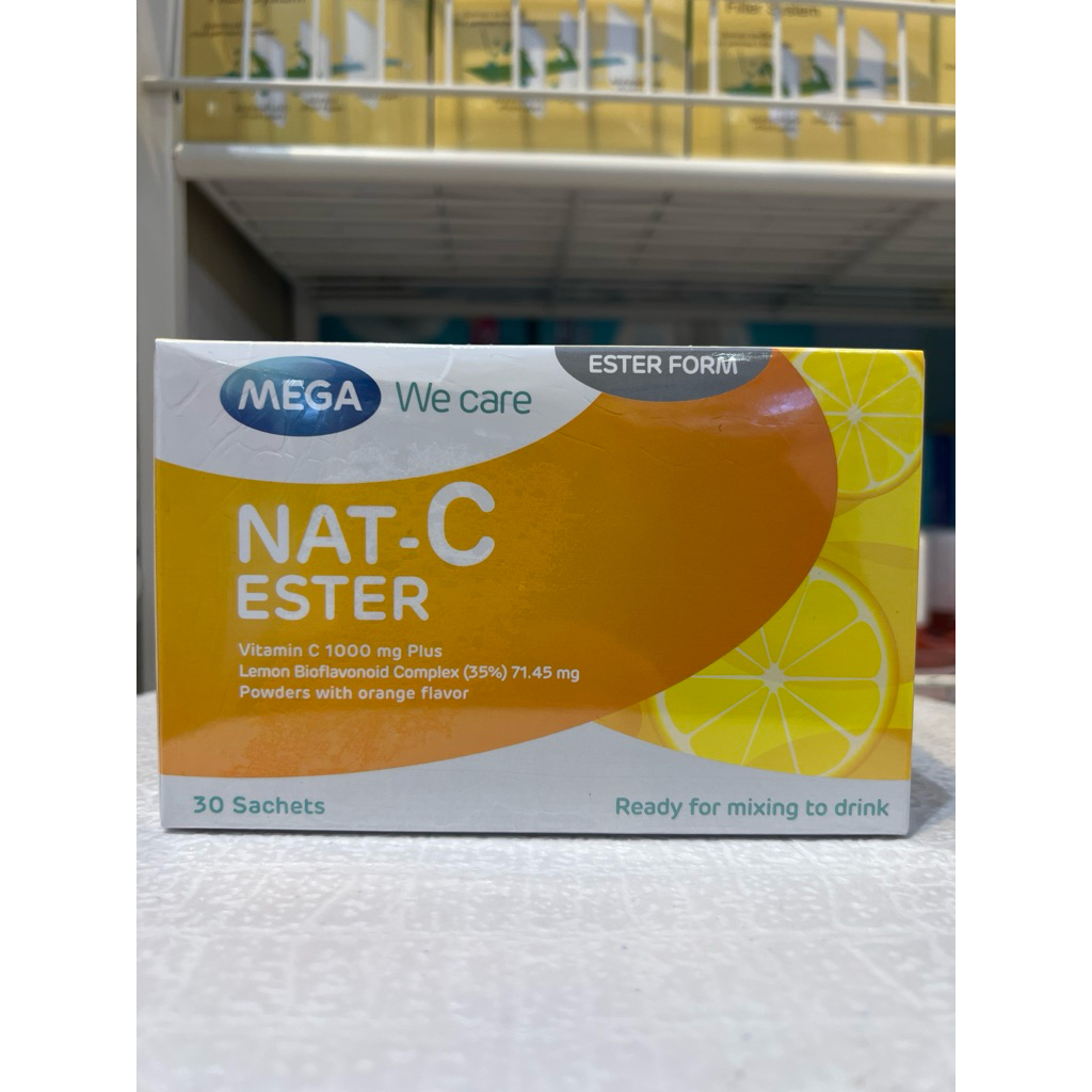 Nat C ESTER 30s’ วิตามินซีละลายน้ำ 1000mg