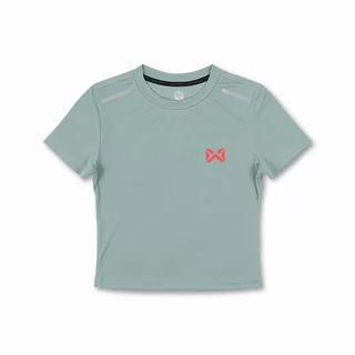 WARRIX TRAIL OF DREAM LADY CROP BLOOM LIGHT เสื้อครอป (WA-252RNWCL01)