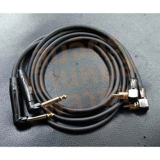 สาย ไมค์โมโน-RCA ทำจากสายชิลด์สเตอริโอยี่ห้อ Wireman แจ็คของ Mitsumi-Union(ตรง) TadaXpro-no brand(งอ) SET25