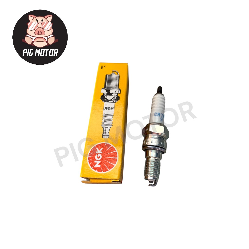 หัวเทียน CR7EH-9 NGK แท้100% ( 4 จังหวะ เกลียวยาว ) CLICK/CLICK คาร์บู/CLICKเก่า/CLICK PLAY/AIRBLADE