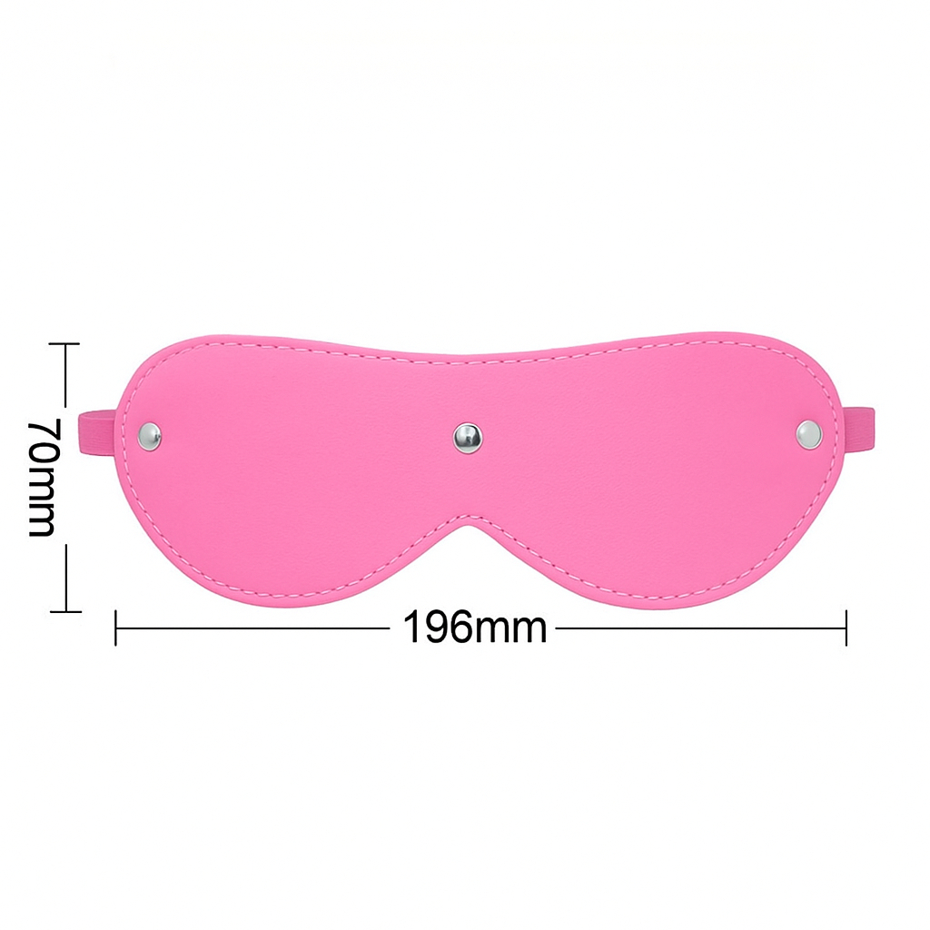 Eye Mask SM ผ้าปิดตาหนัง ปรับยืดได้ ช่วยเรื่องการพักผ่อน - รูปที่ 5