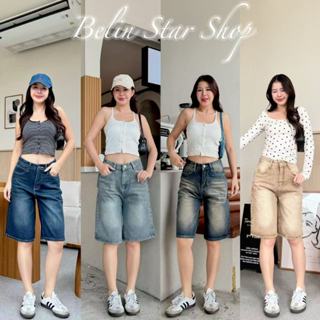 กางเกงยีนส์5ส่วน ผ้าไม่ยืด สีใหม่ ต้อนรับsummer กางเกงยีนส์ผ…