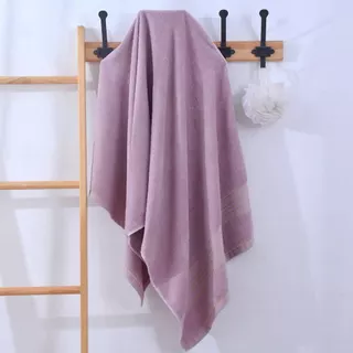 ผ้าขนหนูซับน้ำอย่างดี cotton towel 70×140 ผ้าเช็ดตัวใหญ่ towel ผ้าเช็ดตัวผ้าคอตตอน 100% มี3สีข